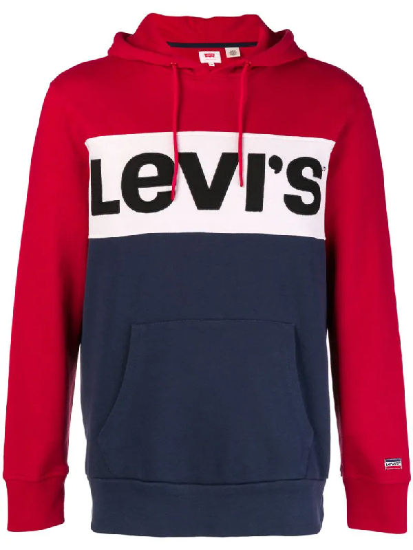 levis colorblock hoodie