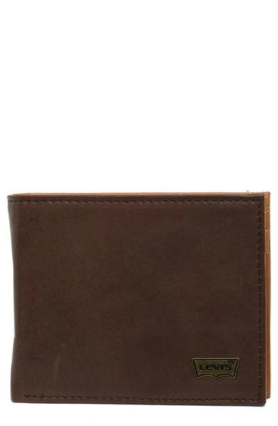 Levi's® Grandview Passcase Rfid Wallet In Gold