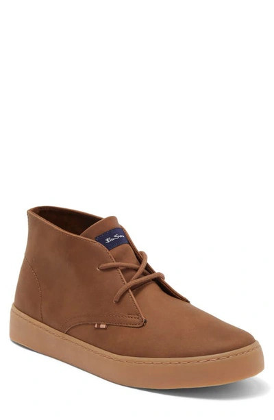 Ben Sherman Ashford Chukka Boot In Brown Gum