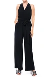 Meghan La Disco Jumpsuit In Black