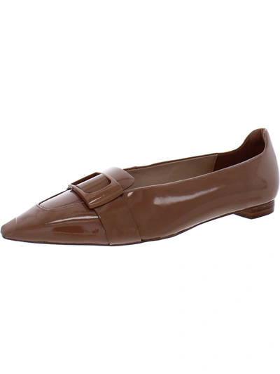 Naturalizer Womens Patent Leather Ballet Loafers In Multi