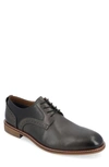 Thomas & Vine Clayton Plain Toe Derby In Charcoal