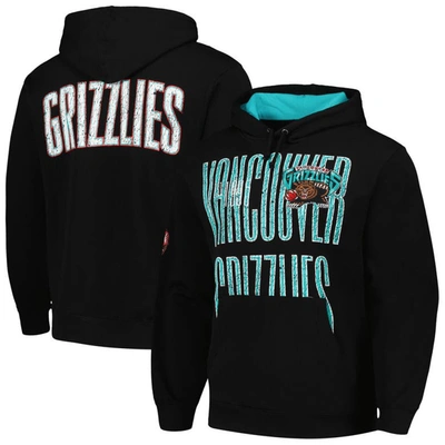 Mitchell & Ness Black Vancouver Grizzlies Hardwood Classics Og 2.0 Pullover Hoodie
