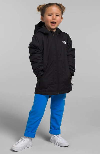 The North Face Kids' Freedom Insulated Waterproof Hooded Jacket In Tnf Black