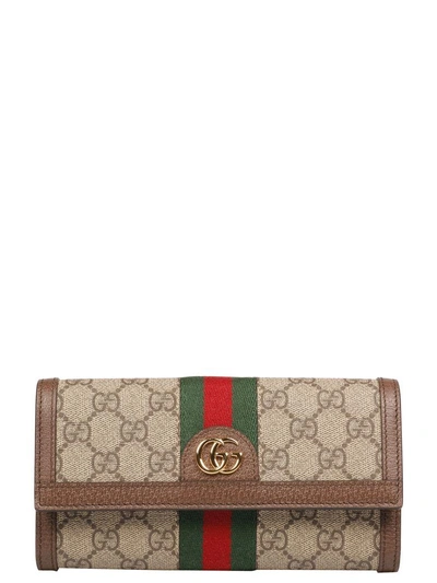 Gucci Ophidia Gg Continental Wallet In 8745