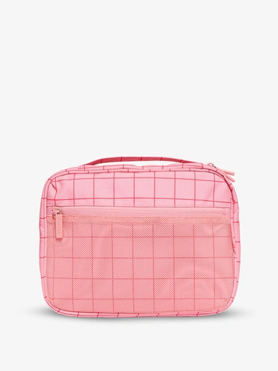 Calpak Tablet Tech Organizer In Pink Grid ModeSens