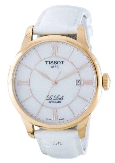 Tissot Women's 39.3mm Automatic Watch In Gold