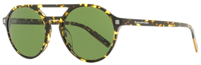 Zegna Men's Round Sunglasses Ez0180 52n Havana 54mm In Multi