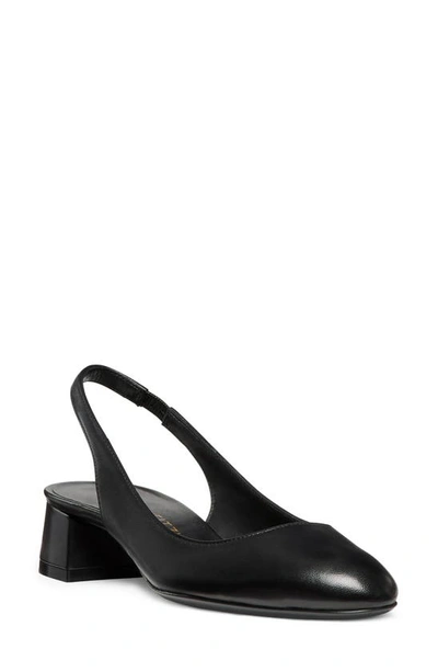 Stuart Weitzman Vivienne Mary Jane Patent Leather Pumps In Black