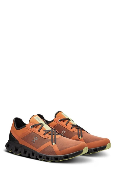 On Cloud X 3 Ad Running Shoe In Orange   S