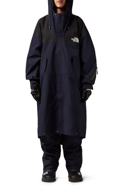 The North Face X Undercover Soukuu Geodesic Shell Hooded Jacket In Tnf Black/ Aviator Navy