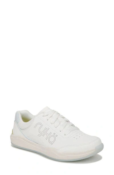 Ryka Courtside Pickleball Sneaker In White Multi Leather