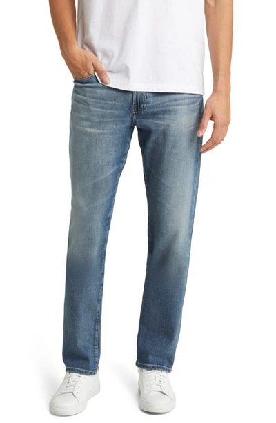 Ag Everett Slim Straight Leg Jeans In Multi