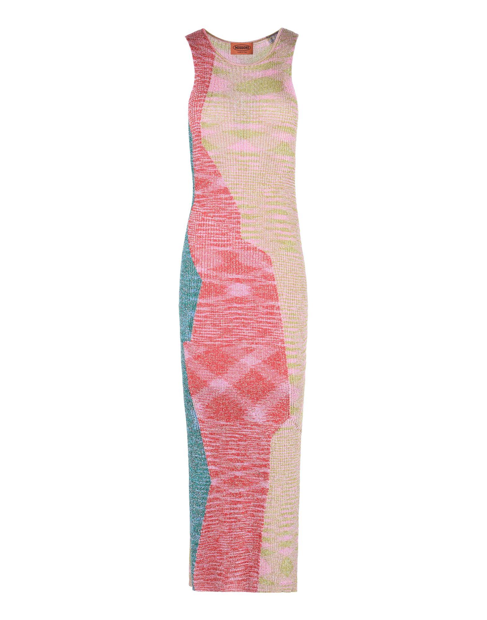 Missoni Long Dress In Pink ModeSens