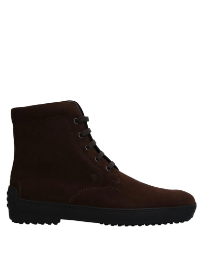 Tod's Boots In Cocoa