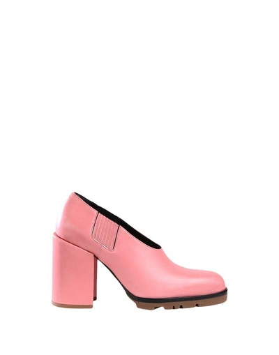 Jil Sander Ankle Boot In Pink