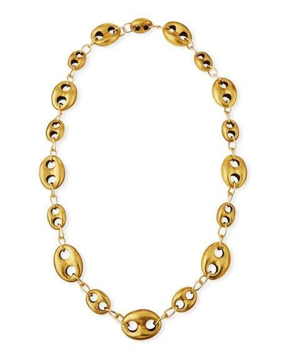 Viktoria Hayman Marine Open-link Golden Foil Chain Necklace