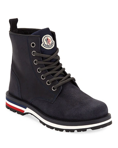 Moncler Men's Vancouver All-weather Hiking Boots In Charcoal