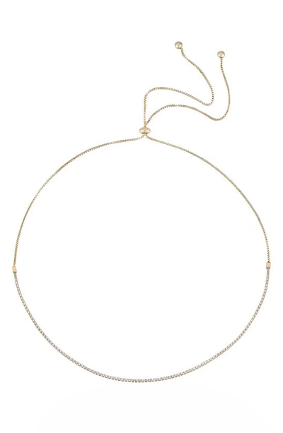Ettika Box Chain Choker Necklace In Gold