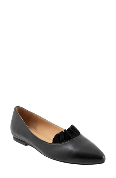 trotters estee pointed toe flat