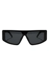 Fifth & Ninth Tatum 61mm Square Sunglasses In Black