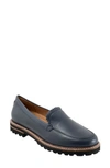 Trotters Fayth Loafer In Navy