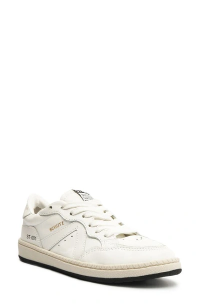 Schutz St 001 Sneaker In White