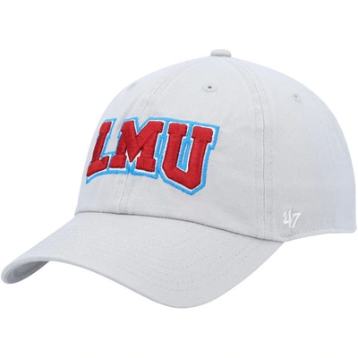 47 ' Grey Loyola Marymount Lions Clean Up Adjustable Hat