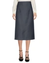 Jil Sander 3/4 Length Skirts In Black
