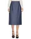 Jil Sander 3/4 Length Skirts In Dark Blue