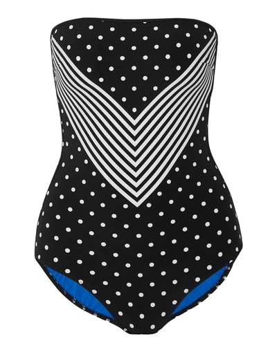 Stella Mccartney One-piece Swimsuits In Black