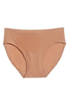 Chantelle Lingerie Soft Stretch Bikini In Coffee Latte-2t