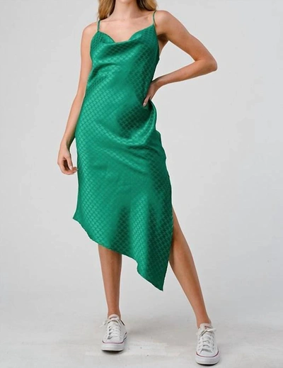 Hashttag Kaleigh Dress In Green