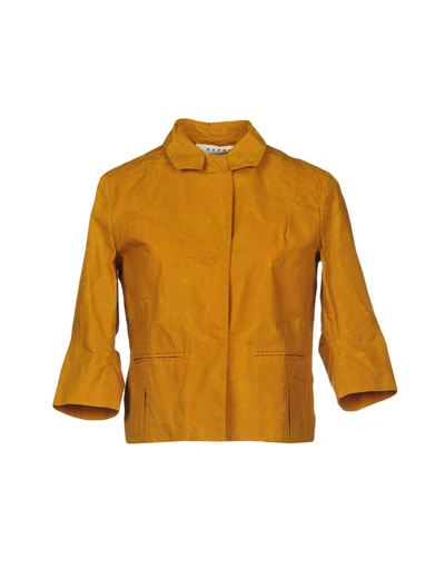 Marni Blazer In Rust