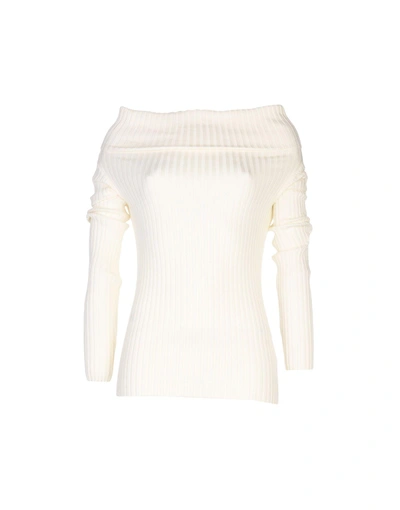 The Row Turtleneck In Ivory
