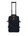 Bric's X-travel 21" Montagna Carry-on Trolley Luggage In Navy