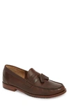 Tommy Bahama Tasslington Loafer In Dark Brown Leather