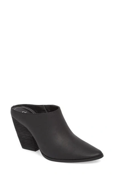 Charles By Charles David Nico Mule In Black Nubuck Leather