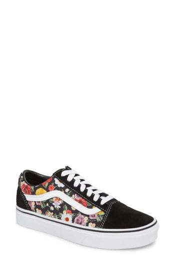 Vans Ua Old Skool Lux Floral Sneaker In 