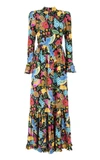 La Doublej Visconti Dress In Multi