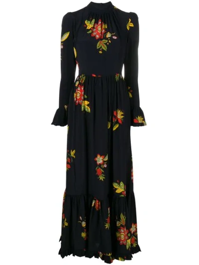 La Doublej Visconti Dress In Blue