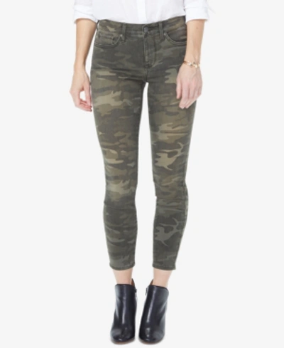 Nydj Amy Tummy-control Camouflage Ankle Jeans