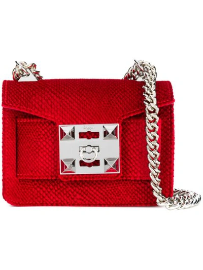 Salar Gaia Crossbody Bag - Red