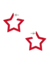 Shashi X Revolve Star Earrings In Red