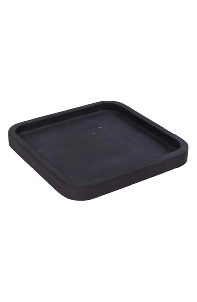 Bey-berk Marble Tray In Black