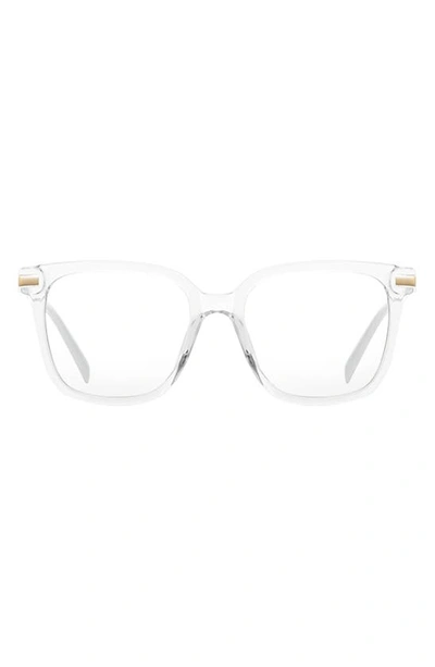 Fifth & Ninth Yara 52mm Square Blue Light Blocking Glasses In Clear