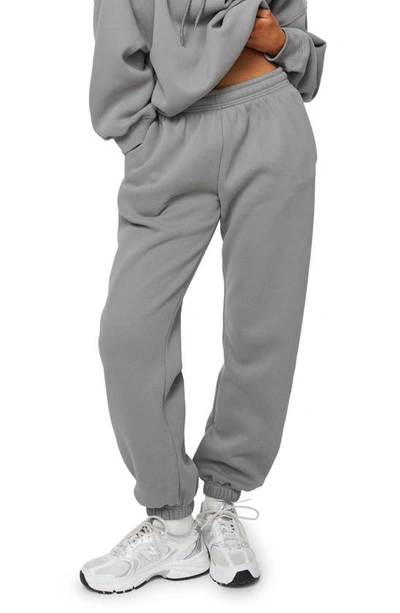 Princess Polly Renna Recycled Cotton Blend Sweatpants In Charcoal