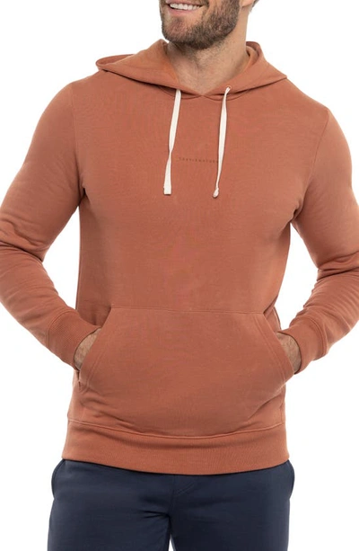 Travismathew Coastal Cloud Hoodie In Copper