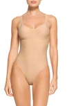 Skims Foundations Molded Cup Bodysuit In Clay