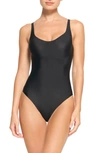 Skims Foundations Molded Cup Bodysuit In Onyx